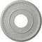 Ekena Millwork Bradford Ceiling Medallion (Fits Canopies up to 6 5/8"), 12 1/2"OD x 3 7/8"ID x 3/4"P, Frost CM12BRFRF - alternate 1